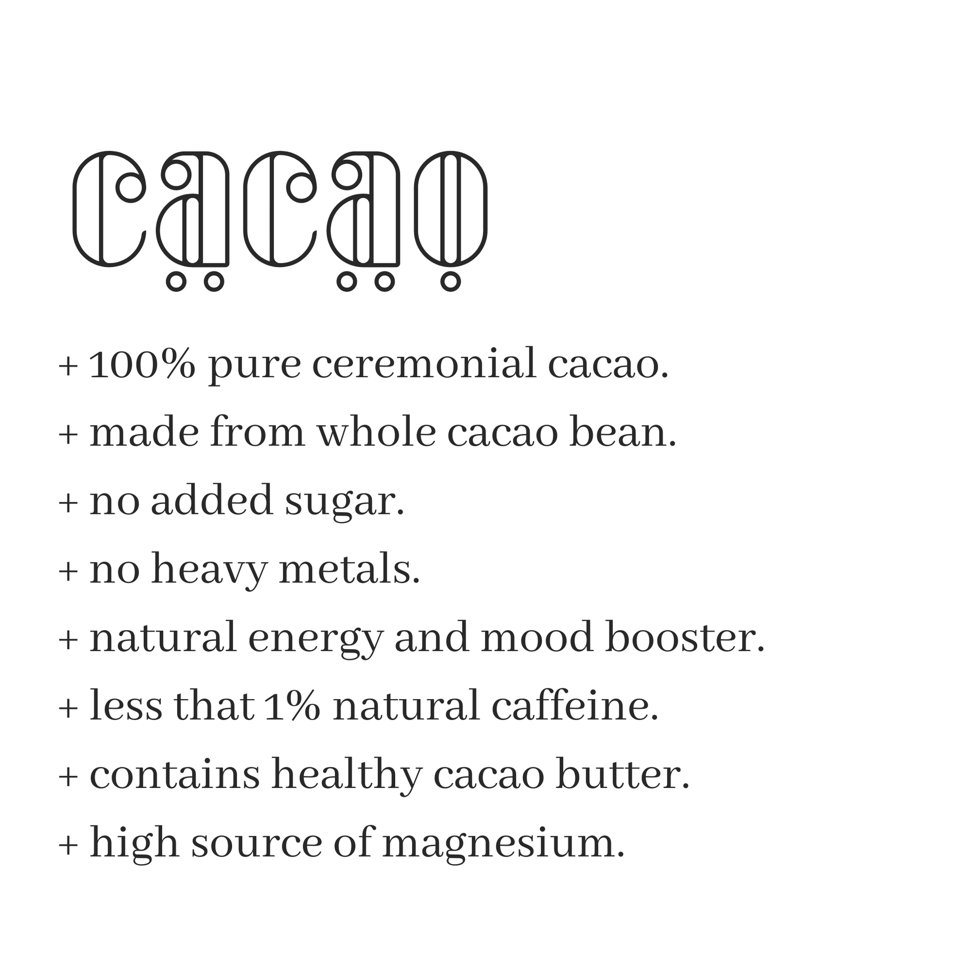 Circle Sister Benefits of Drinking Cacao Daily